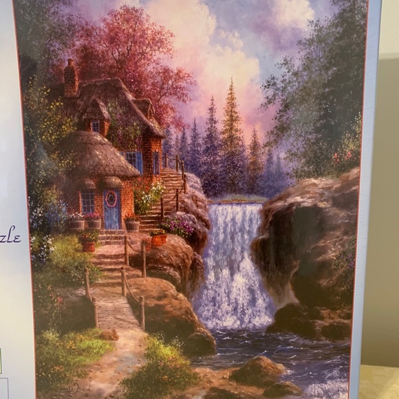 New SunsOut Tranquillity Falls Puzzle 1000 Pieces - Picture 2 of 6